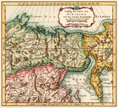 Siberië 1756 Bellin